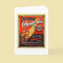 California - Cornucopia of the World cards
