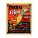 California - Cornucopia of the World posters