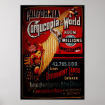California Cornucopia of the World posters