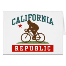 California Cycling Male Cards