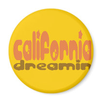 California Dreamin' Refrigerator Magnets