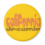 California Dreamin' Refrigerator Magnets