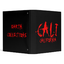 CALIFORNIA EARTH COLLECTIONS BINDERS