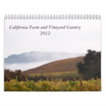 California Farm and Vineyard Country 2012 Wall Calendar