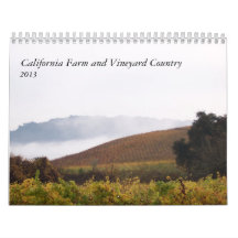 California Farm and Vineyard Country 2013 Wall Calendars