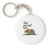 california-find-yourself-here keychain
