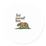 california-find-yourself-here sticker