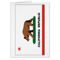 California Flag Cards