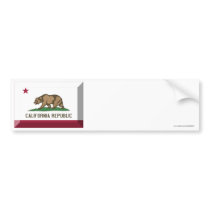 California Flag Gem bumper stickers by Vexillophile California Flag Gem bumper stickers