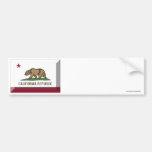 California Flag Gem Bumper Stickers