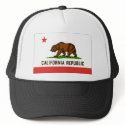 California Flag hats by cooldudeproducts California Flag hats