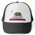 California Flag hats