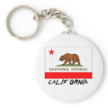 California Flag Keychain