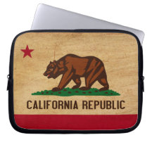 California Flag Laptop Computer Sleeve