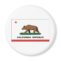 California Flag Magnets