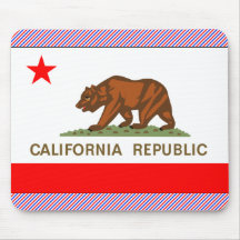 California Flag Mouse Pad
