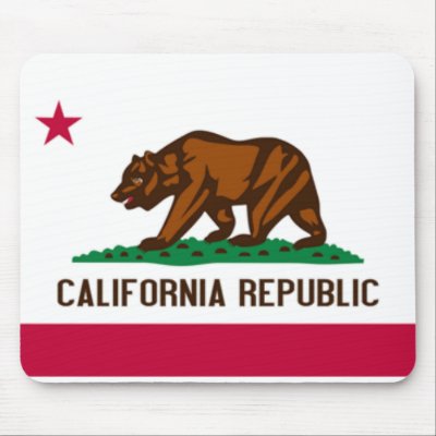 California Flag Mousepad by jacinto888
