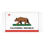 California Flag Personalized Photo Card