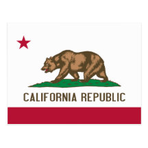 California Flag Post Cards