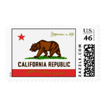California Flag Postage