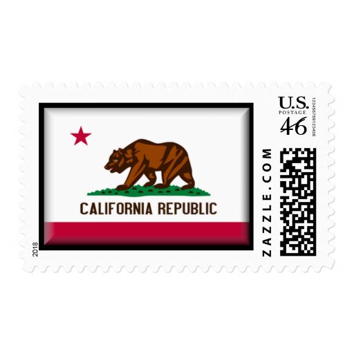 California Flag Postage