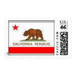 California Flag Postage Stamp
