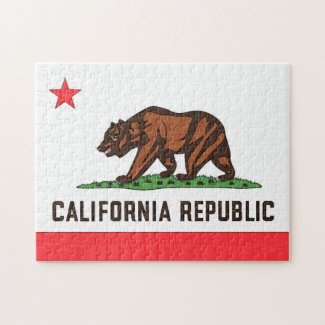 CALIFORNIA FLAG Puzzle puzzle