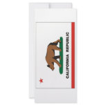 California Flag Custom Rack Card