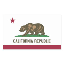 "California Flag" Stickers