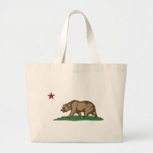 California Flag Theme 01 Canvas Bags