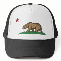 California Flag Theme 01 Trucker Hats