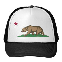 California Flag Theme 01 Trucker Hats