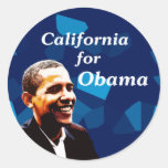 California for Obama 2008 Sticker