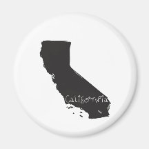 California Fridge Magnet
