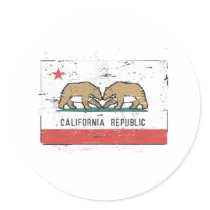 California Gay Marriage Flag stickers