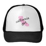 California Girl with Scribbled California Map Trucker Hat