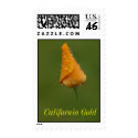 California Gold Postage Stamps