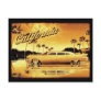 california golden limo postcard