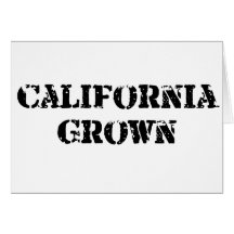 California Grown Card