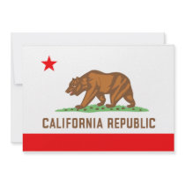 CALIFORNIA invitations