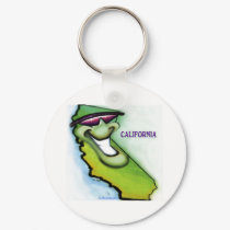 California keychains by FunGraphix California keychains