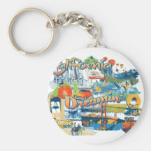 California Keychain
