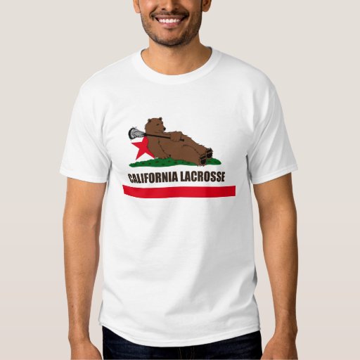 California Lacrosse Shooter Shirt Zazzle