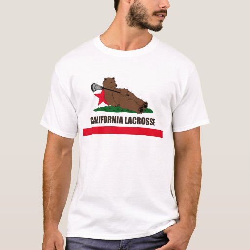 California Lacrosse Shooter Shirt Zazzle