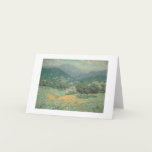 California landscape with Poppies (1213) cards