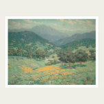 California landscape with Poppies (1213) posters