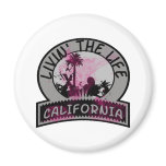 California Life Refrigerator Magnet