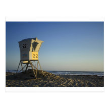 California Lifeguard Post Card