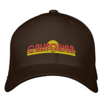 California Love embroidered hats