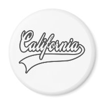 California Refrigerator Magnet